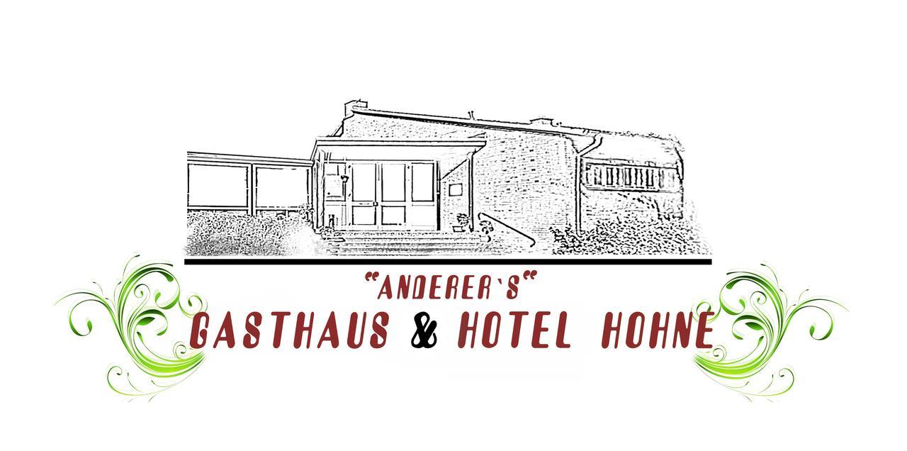 "Anderer'S" Gasthaus & Hotel Hohne المظهر الخارجي الصورة